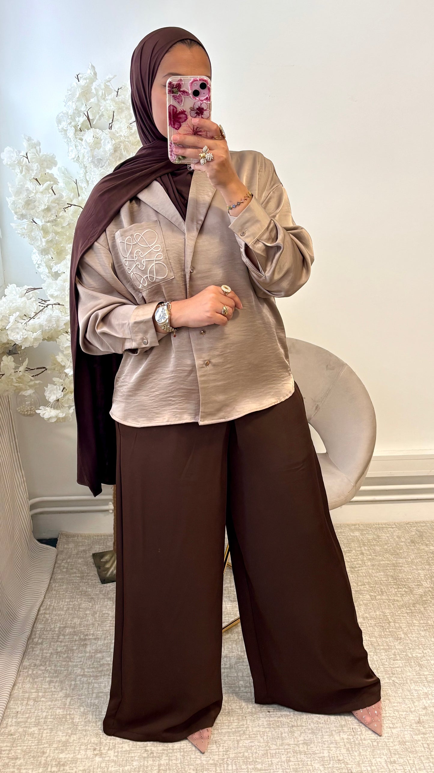 Pantalon Lyra Marron