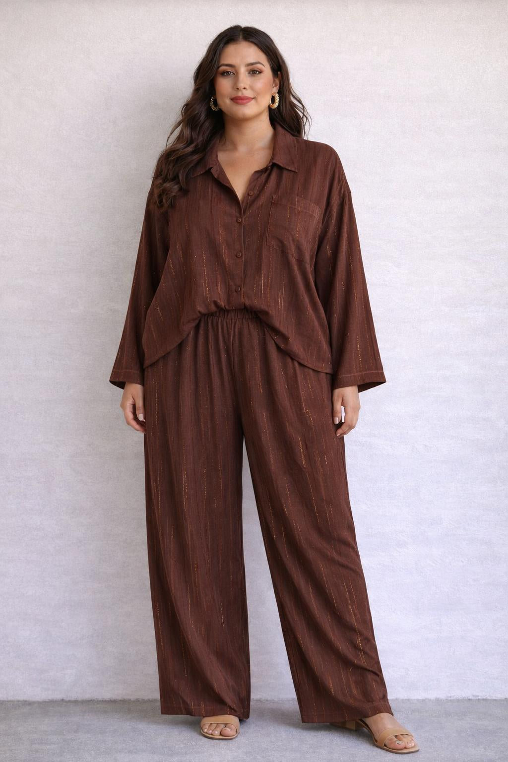 Ensemble Feryel Marron