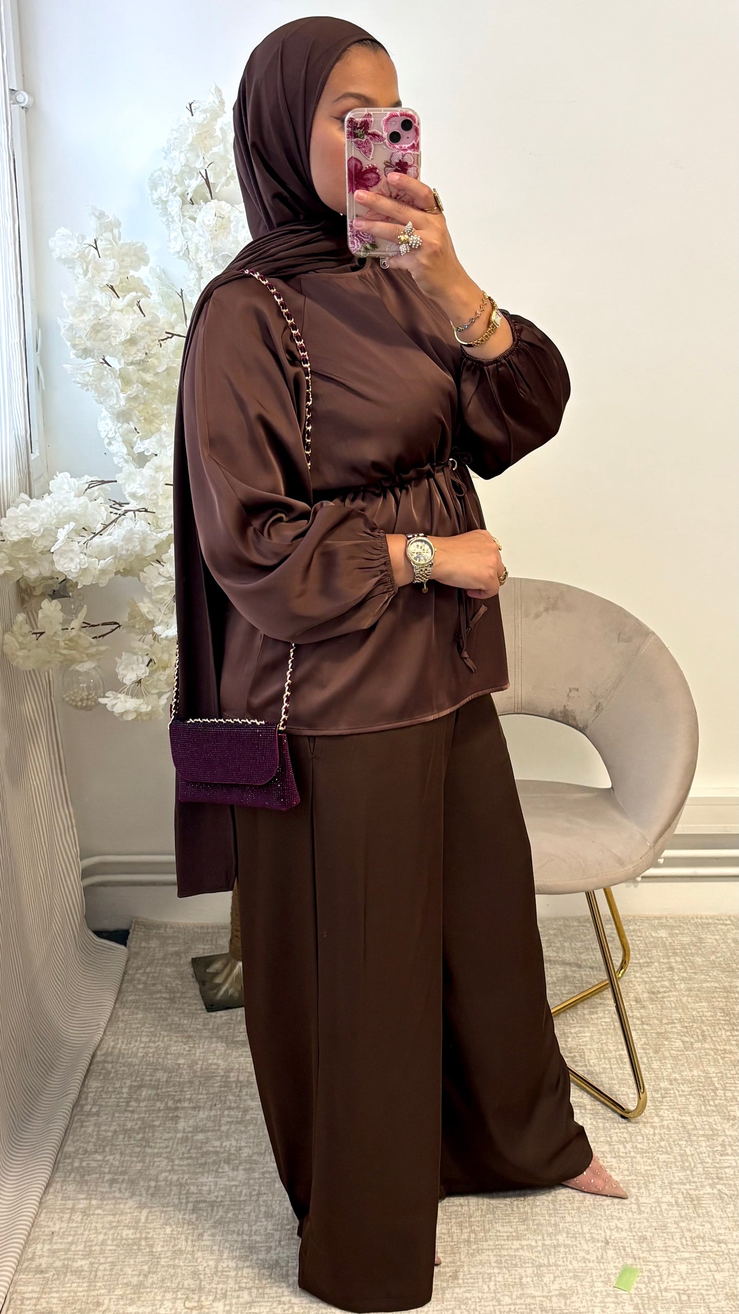 Pantalon Lyra Marron