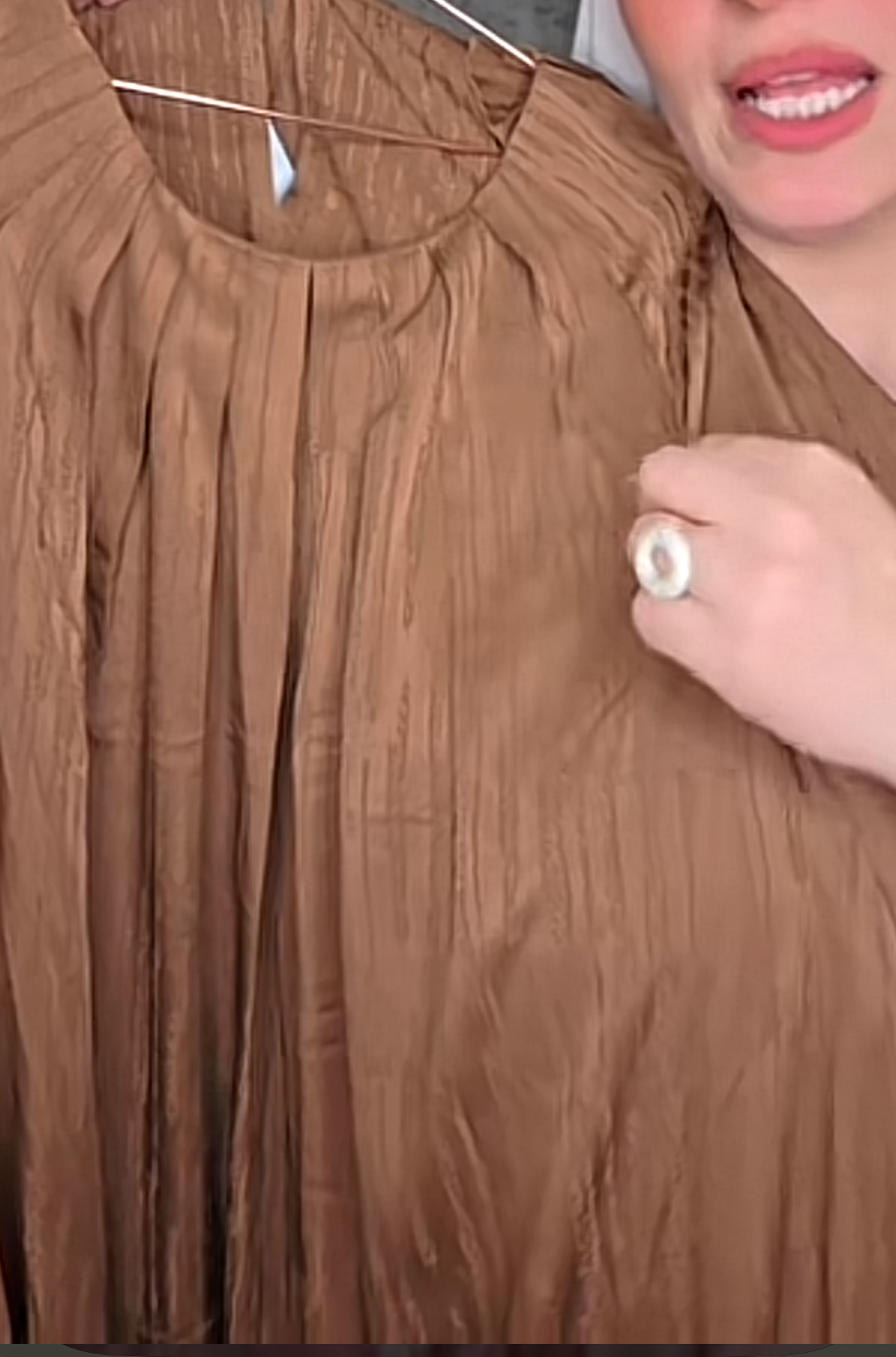 Robe Noor Camel / Marron