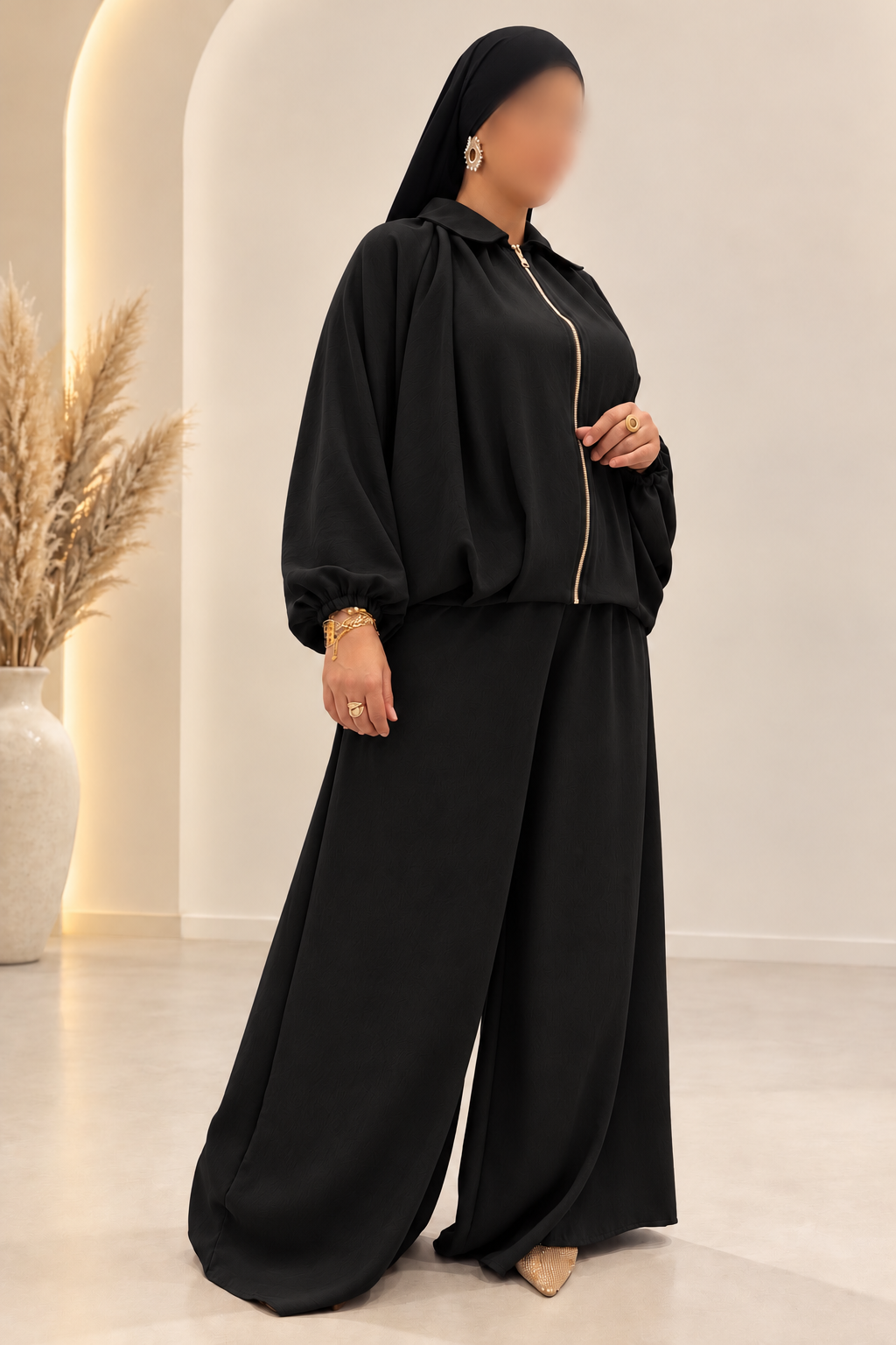 Ensemble Balqis Noir