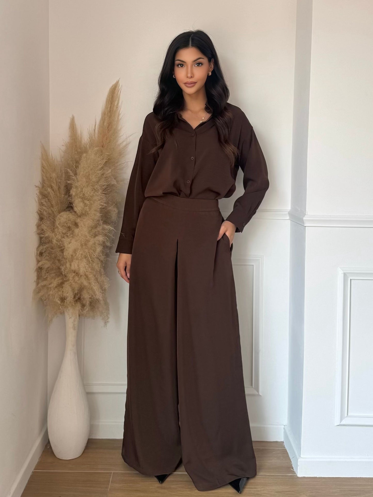 Pantalon Lyra Marron