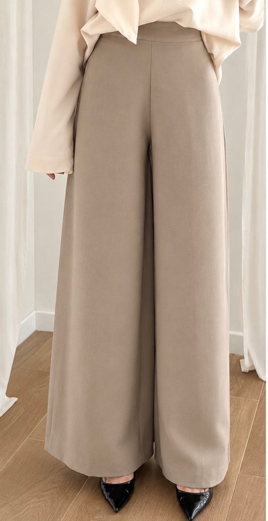 Pantalon Ava taupe
