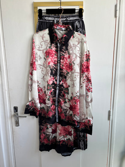 Ensemble Inspi Flower Noir