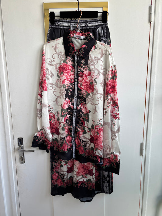 Ensemble Inspi Flower Noir