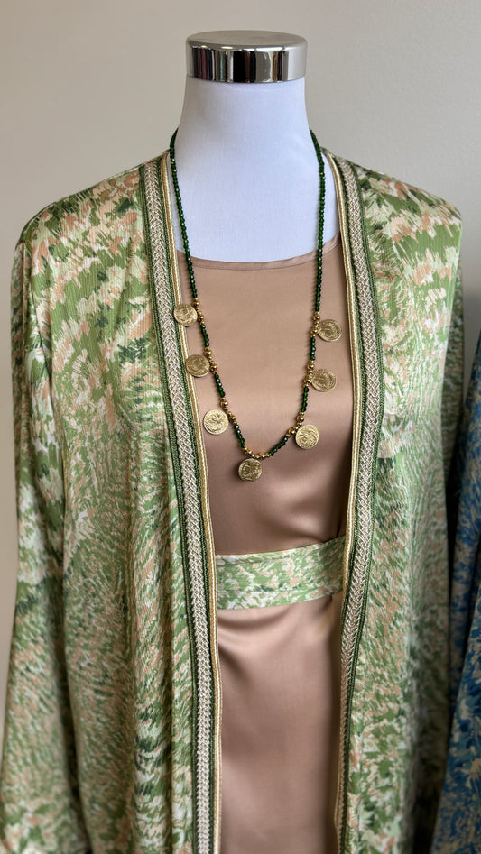 Ensemble Ayna Vert /Beige