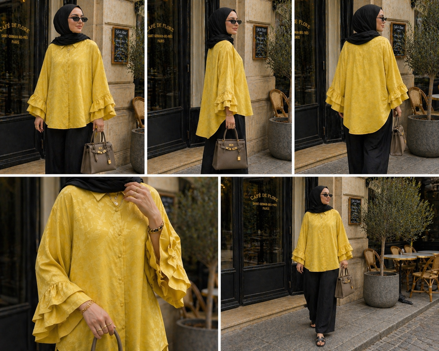 Chemise Maya Jaune