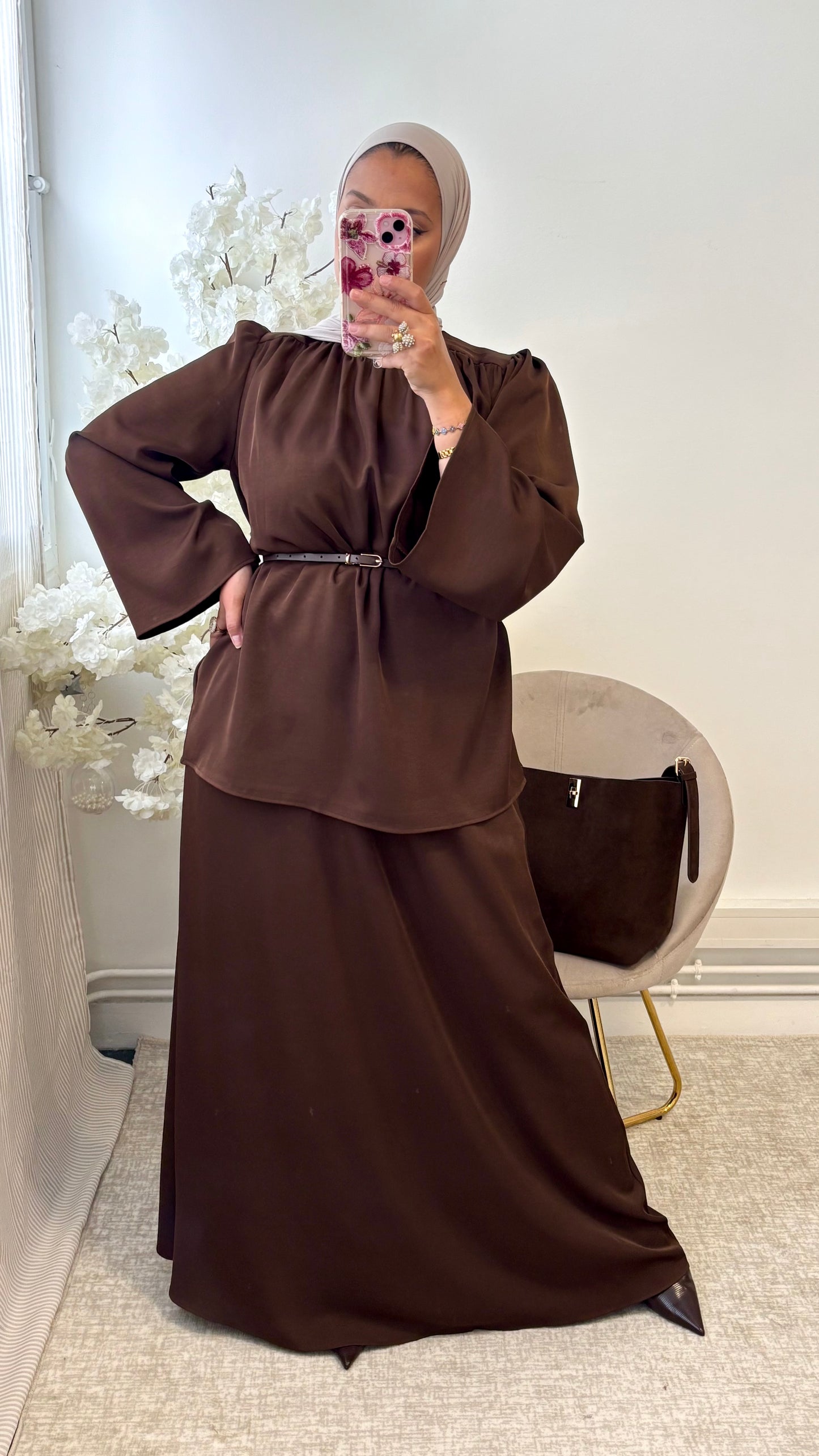 Ensemble Syrielle Marron