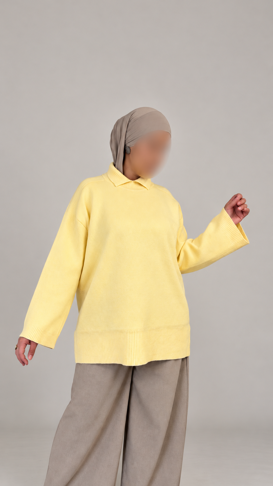 Pull Oria Jaune