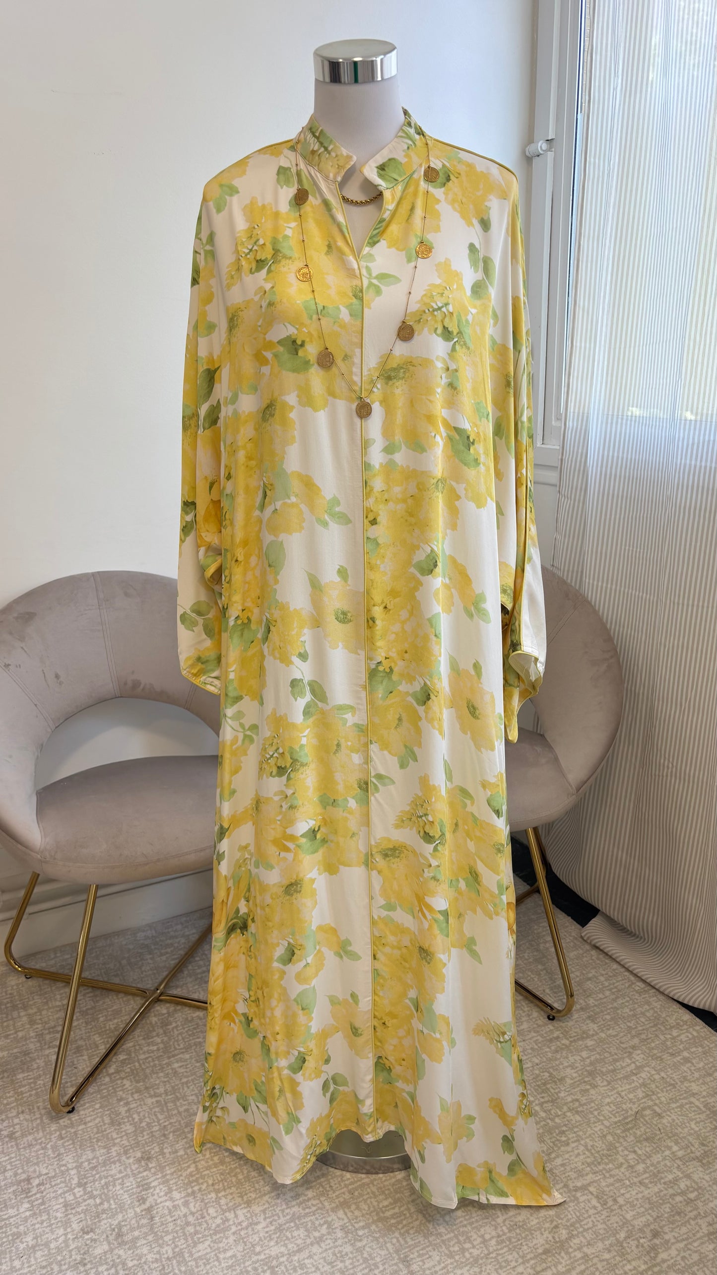 Robe Lorella Jaune