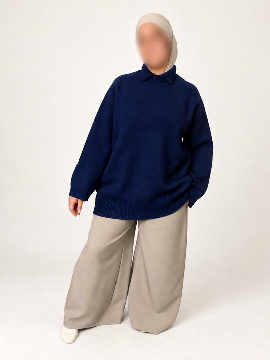 Pull Oria Bleu