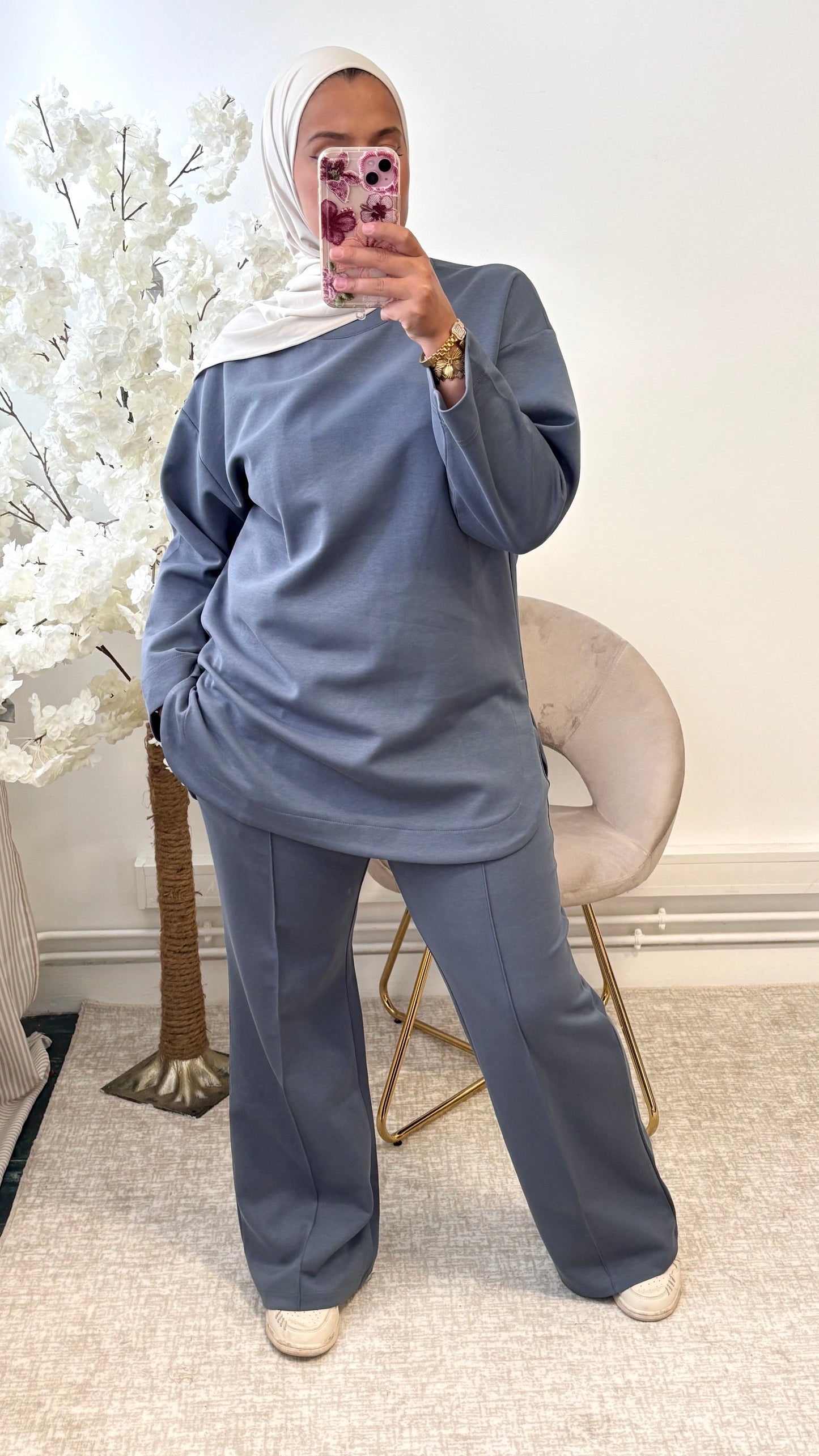 Ensemble Elara Bleu
