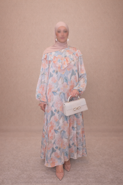 Robe Inès Bleu