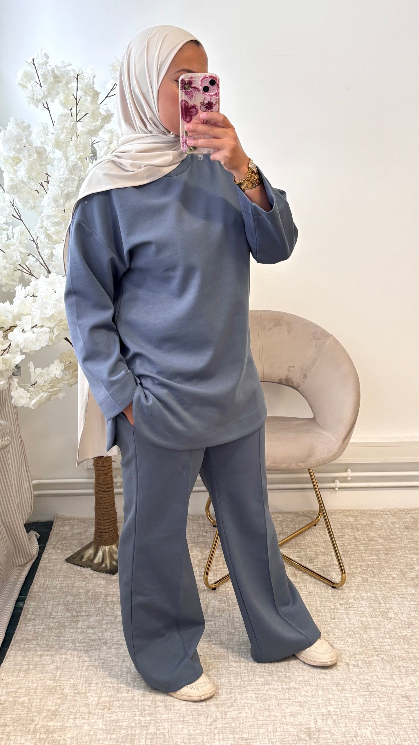 Ensemble Elara Bleu