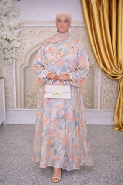 Robe Inès Bleu