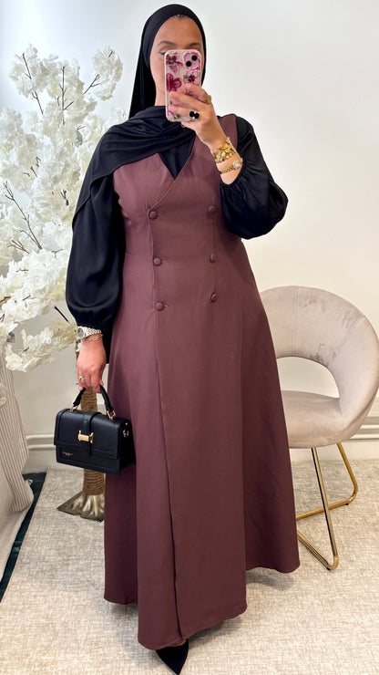 Robe Selene Acajou