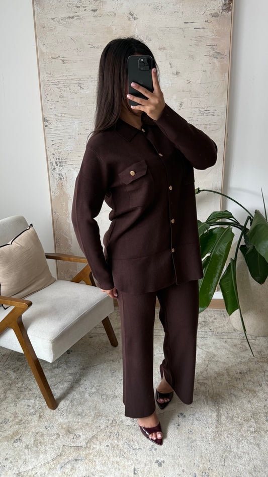 Ensemble Marron officier