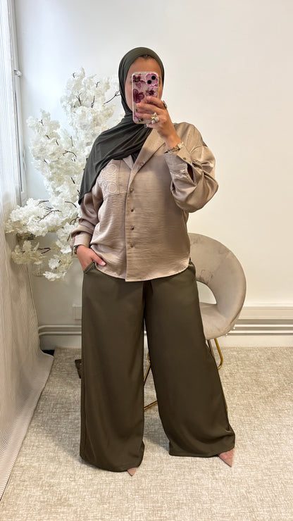Pantalon Lyra kaki