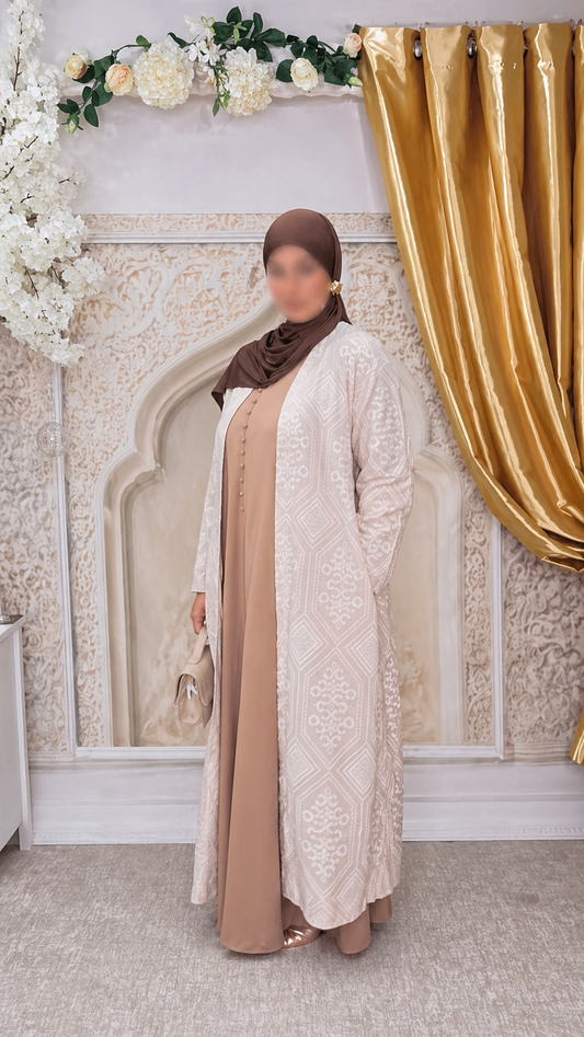 Kimono Sofia beige