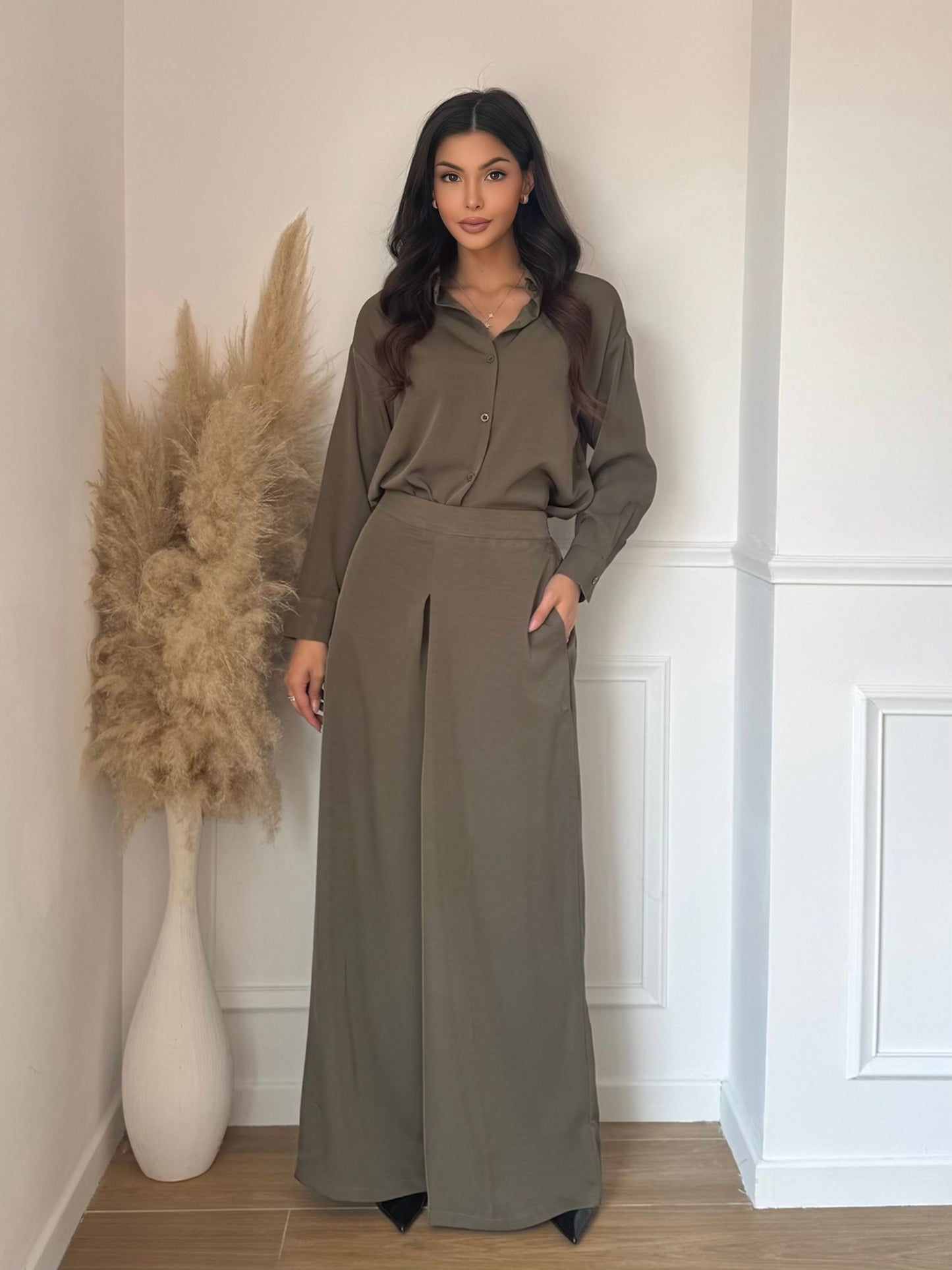 Pantalon Lyra kaki