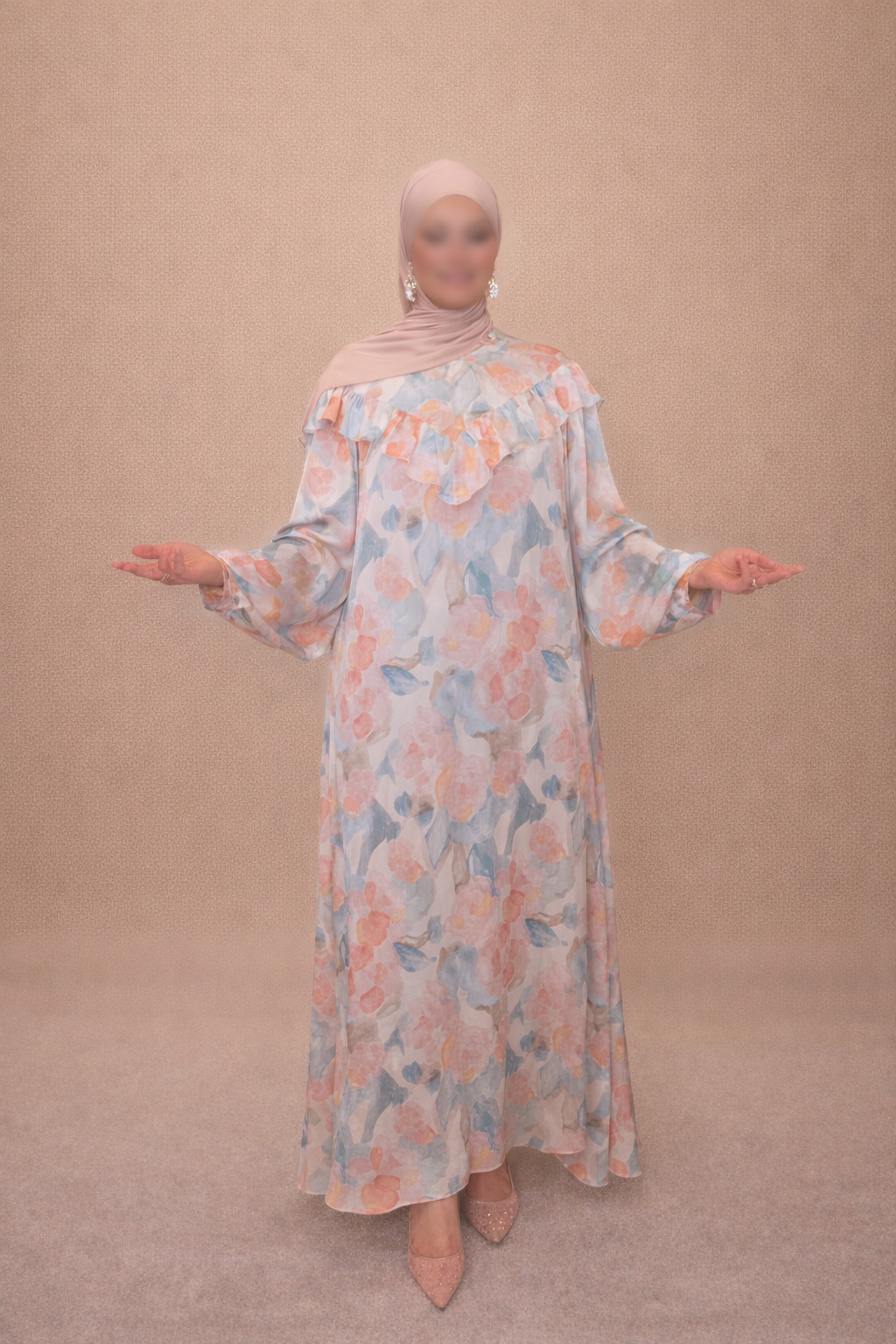 Robe Inès Bleu
