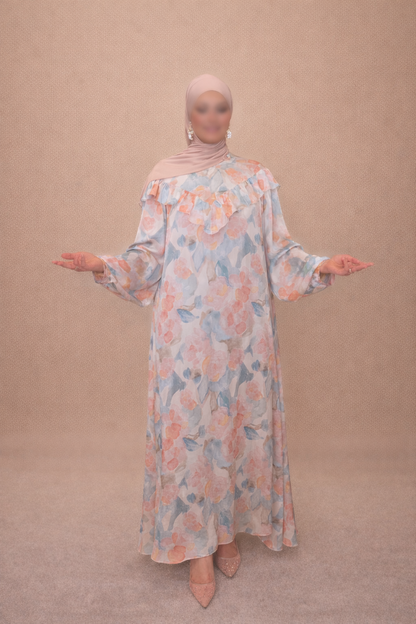 Robe Inès Bleu