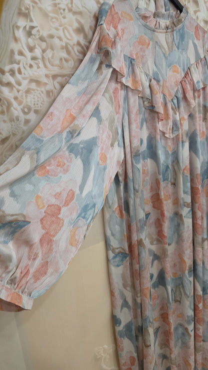 Robe Inès Bleu