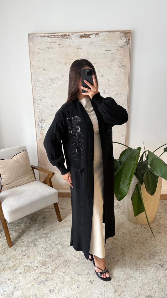 Gilet en Maille brodé