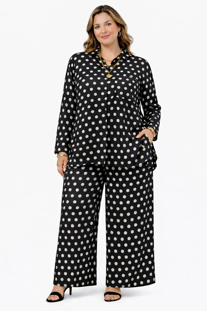 Ensemble Lina Pois Noir & Blanc
