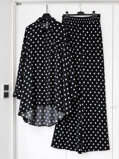 Ensemble Lina Pois Noir & Blanc